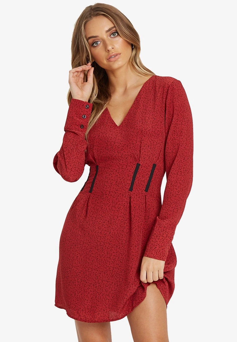 Calli Frida Structured Mini Dress 3 Calli Frida Structured Mini Dress