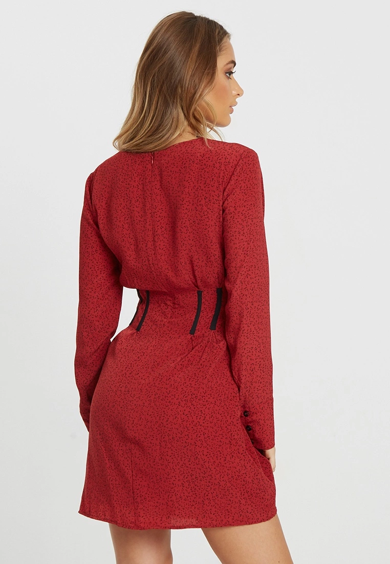 Calli Frida Structured Mini Dress 4 Calli Frida Structured Mini Dress - Image 2