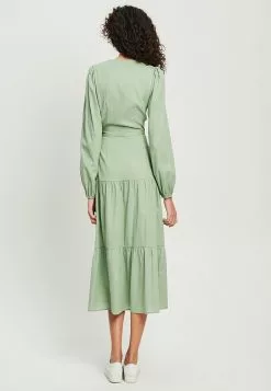 Calli Kat Ls Wrap Dress 10 Calli Kat Ls Wrap Dress -Outlet Clothing Store calli 2201 0976726 3