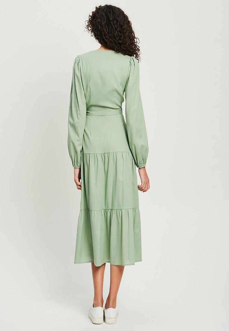 Calli Kat Ls Wrap Dress 5 Calli Kat Ls Wrap Dress - Image 3