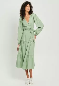 Calli Kat Ls Wrap Dress 12 Calli Kat Ls Wrap Dress -Outlet Clothing Store calli 2201 0976726 5