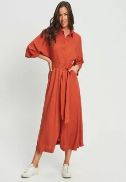 Calli Gretana Midi Dress