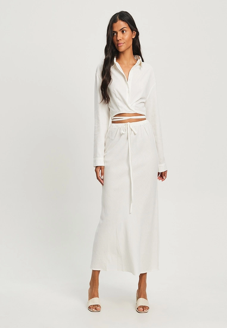 Calli Crop Wrap Shirt 7 Calli Crop Wrap Shirt - Image 5