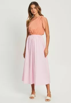 Calli Camelia Midi Dress