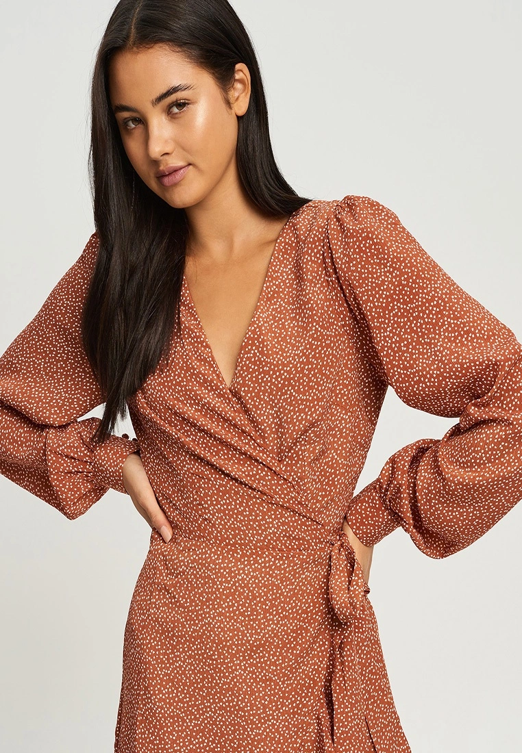 Calli Jaci Wrap Dress 6 Calli Jaci Wrap Dress - Image 4