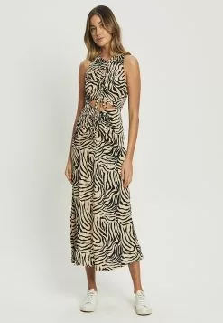 Calli Roni Midi Dress