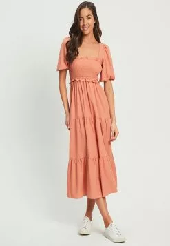 Calli Cora Midi Dress