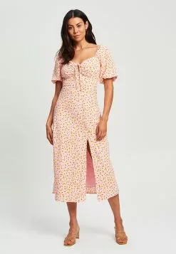 Calli Ange Midi Dress