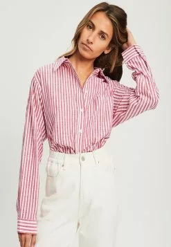 Calli Stripe Shirt -Outlet Clothing Store calli 8083 1118626 5