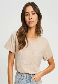 Calli C. Embroidered Tee