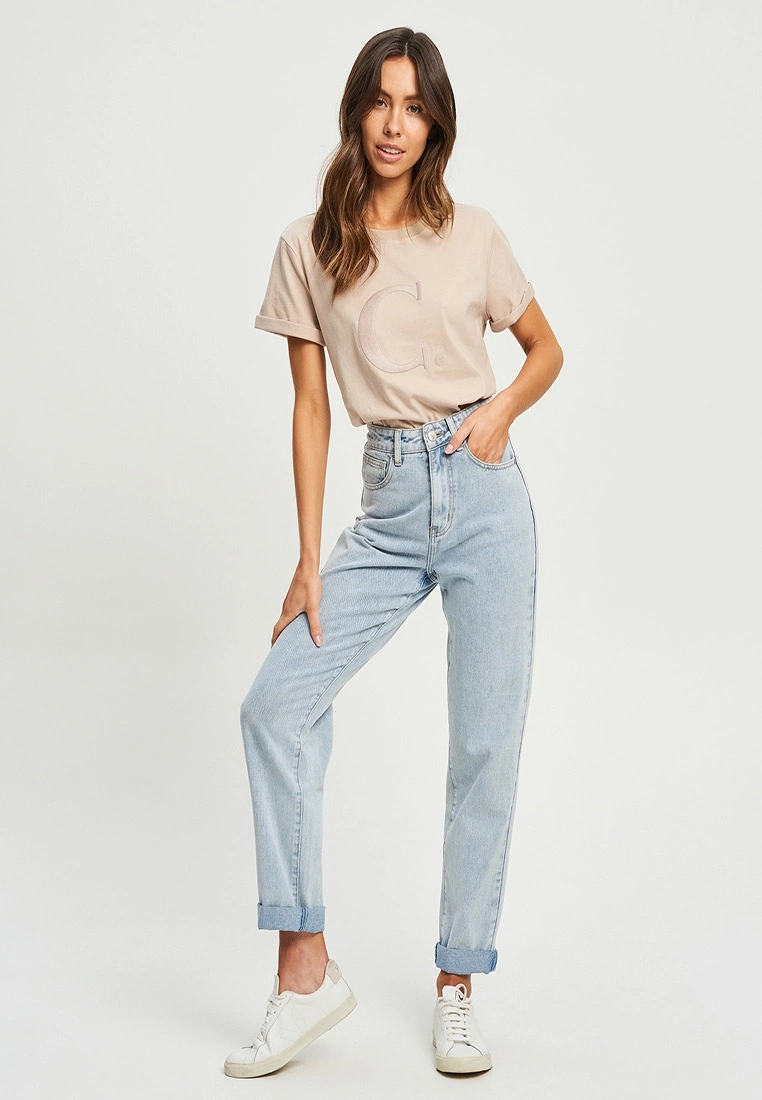 Calli C. Embroidered Tee 7 Calli C. Embroidered Tee - Image 5