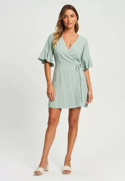 Calli Talissa Wrap Dress 12 Calli Talissa Wrap Dress -Outlet Clothing Store calli 9835 4036616 5